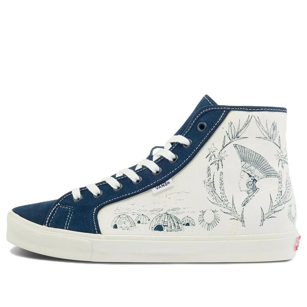 Mens Size 10.5 VANS Sarah Andelman OG Style 24 Nt Sindiso Dress Blues Rare NEW